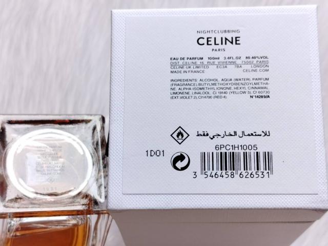 CELINE - Nightclubbing (EDP) น้ำหอมเคาน์เตอร์แบรนด์แท้ ราคาถูก (ของหิ้ว) 