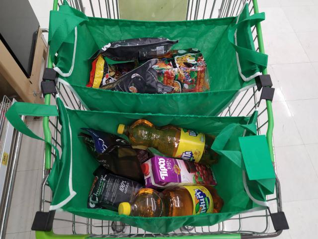 กระเป๋าช้อปปิ้ง Grab Bag สั่งซื้อ 2ใบขึ้นไปจัดส่งฟรี