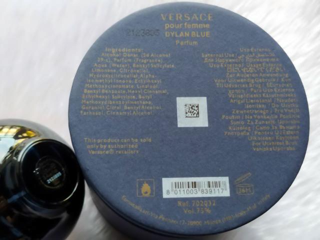 VERSACE - Dylan Blue Pour Femme (EDP) น้ำหอมเคาน์เตอร์แบรนด์แท้ ราคาถูก (ของหิ้ว) 