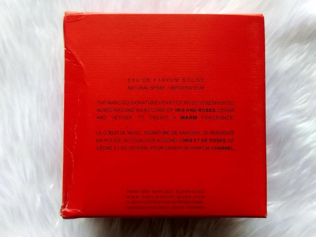 Narciso Rodriguez - Rouge (EDP) น้ำหอมเคาน์เตอร์แบรนด์แท้ ราคาถูก (ของหิ้ว) 