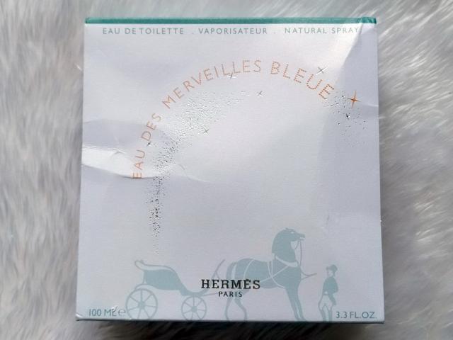 HERMÈS - Eau des Merveilles Bleue (EDT) น้ำหอมเคาน์เตอร์แบรนด์แท้ ราคาถูก (ของหิ้ว) 