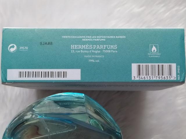HERMÈS - Eau des Merveilles Bleue (EDT) น้ำหอมเคาน์เตอร์แบรนด์แท้ ราคาถูก (ของหิ้ว) 