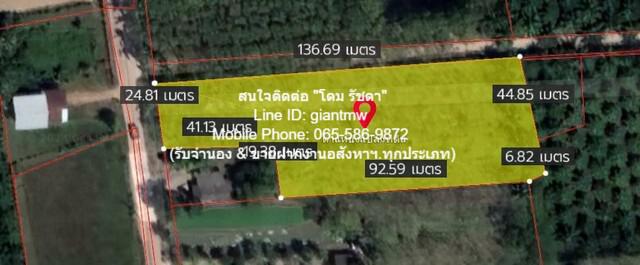 พื้นที่ดิน ที่ดิน พร้อมสวนเกษตร (สวนยาง+มะพร้าว) ต.ชัยบุรี อ.เมืองพัทลุง จ.พัทลุง 5000000 THAI BAHT  ขนาด 2988 ตาราง-วา ใกล้กับ วัดวิหารสูง, วัดมะกอกเหนือ และโรงเรียนวัดมะกอกใต้ ทำเลสวย พัทลุง   