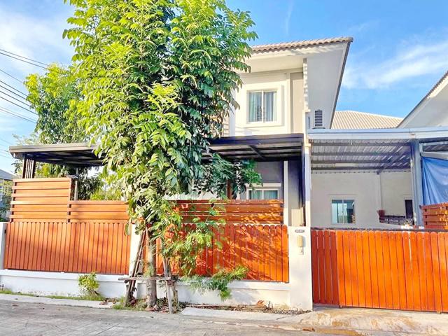 ถูกที่สุดในโลก ให้เช่าบ้านเดี่ยว 2 ชั้น หลังมุม โลตัส วัดศรีวารีน้อย 900 ม. 3นอน 2 น้ำ 1แอร์ 50ตร.วา.160ตร.ม.ตลาดนัดพูลเจริญ 5.1 กม.