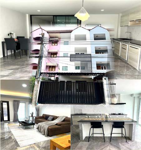 รร.นานาชาติ Bangkok Prep 650 ม.เอกมัย ทองหล่อ 400 ตร.ม.จัดเต็มเฟอร์ BTS พระโขนง ถูกที่สุดบิ๊กซี อ่อนนุช 1.2 กม.ทาวน์โฮม 4 ชั้น 5นอน1.4 กม.