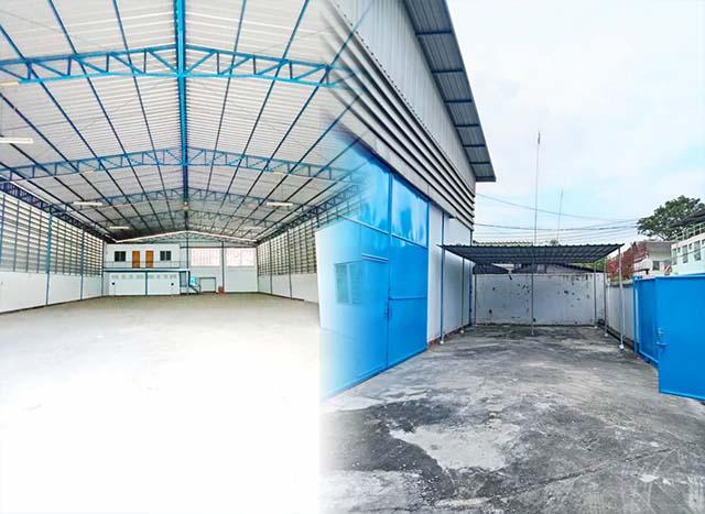 โกดัง โรงงาน 6 ห้องน้ำ MRT หลักสอง 2.6 กม. รพ.เกษมราษฎร์ บางแค 2.6 กม. 680 ตร.ม.172 ตร.วา.แถวกาญจนาภิเษก ทำเลดี 