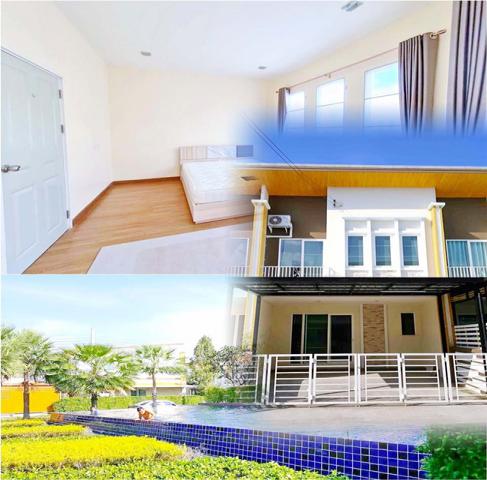  เดอะ พาซิโอ มอลล์ 3.6 กม.กิ่งแก้ว 27-33 ARL สุวรรณภูมิ 2.5กม. 4นอน  รพ.จุฬารัตน์9 แอร์พอร์ต 1.4 กม.ให้เช่าทาวน์เฮาส์ 2ชั้น 3น้ำ 22ตร.วา.