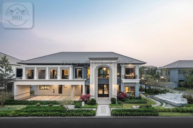 Luxury House For Sale Grand Bangkok Boulevard บ้านหรู 2 ชั้น ราชพฤกษ์-ปิ่นเกล้า  แขวงบางเชือกหนัง เขตตลิ่งชัน กรุงเทพมหานคร 