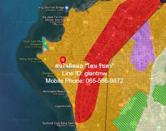 ที่ดิน ที่ดิน บางแสน  90 sq.wa 2 NGAN 0 ไร่ 14000000 thb   ราคาสุดคุ้ม ชลบุรี   