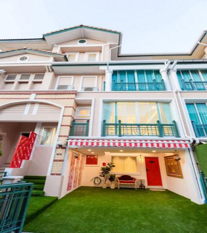 รหัสทรัพย์ R3258 ให้เช่า บ้าน 4ชั้น หมู่บ้าน คริสตัลวิลล์ ประดิษฐ์มนูธรรม 19 ลาดพร้าว