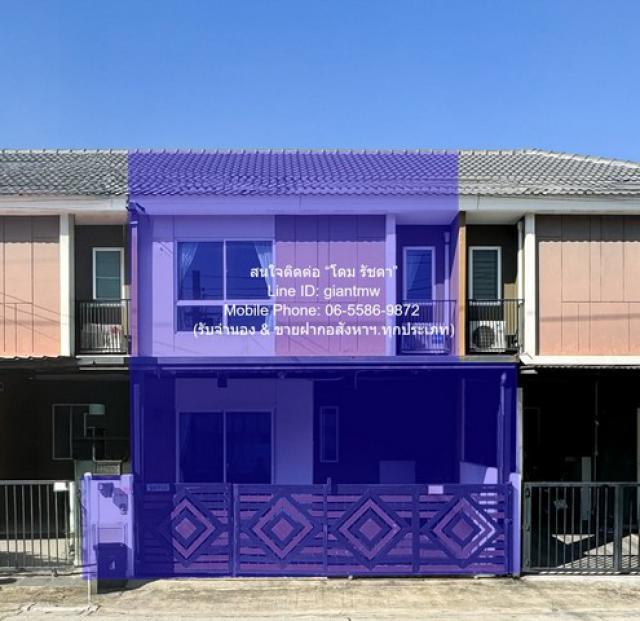 ทาวน์เฮาส์ ทาวน์โฮม 2 ชั้น (รีโนเวท และต่อเติมแล้ว) ในหมู่บ้าน ถนนสามวา รามอินทรา-มีนบุรี 17.8 ตร.ว. 3 น 2 น้ำ 1 จอดรถ ราคา 2,317,500 บาท   2317500 บ. 3BR2ห้องน้ำ พื้นที่เท่ากับ 18 ตาราง-วา NICE
