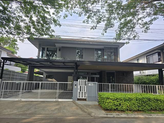 ขายบ้านเดี่ยว มัณฑนา รามอินทรา-วงแหวน 80.6 ตร.ว บ้านไซด์ใหญ่สุด ทำเลดีสุด อยู่ถนนเมนหลัก ต้นๆโครงการ ใกล้ Fashion Island