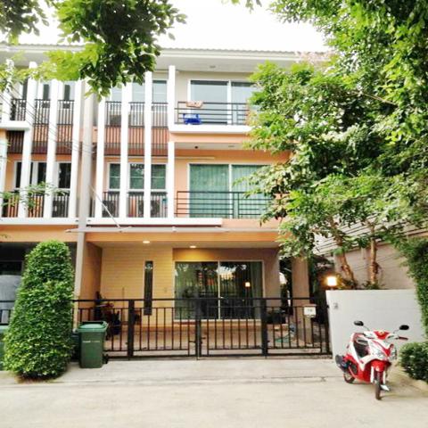 หลังเซ็นทรัลพระราม2 480ม.รร.นานาชาติเบซิส กรุงเทพฯ 450ม.  3นอน  BigC ให้เช่าบ้าน 3ชั้น หลังมุม 33ตร.วา. 263ตร.ม. 