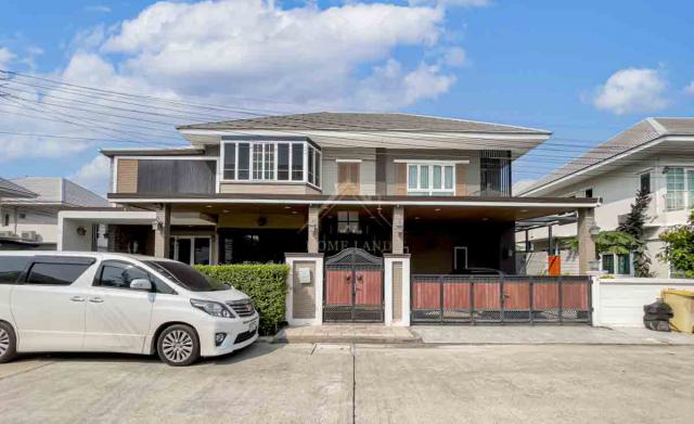 บ้านเดี่ยว 2 ชั้น หมู่บ้าน คุณาลัย ซิมโฟนี บ้านกล้วย - ไทรน้อย บางบัวทอง หลังมุม