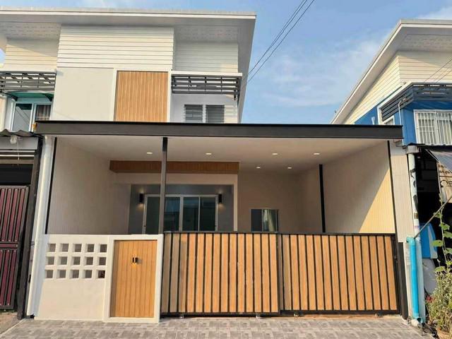 KDH0078 ขาย บ้านเอื้ออาทร ไร่กล้วย ขนาด 21 ตร.วา  บ้านแฝด รีโนเวทใหม่ทั้งหลัง