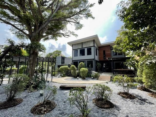 ให้เช่าอาคารสำนักงาน 2 ชั้น 160 ตรว. สไตล์โมเดิร์นลอฟท์ มีพื้นที่สวน ซอยบางรักน้อย นนทบุรี