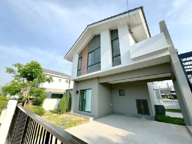 บ้านเดี่ยว 2 ชั้นตลาดวงศกร 4.4 กม.เปิดซิง! MRT คู้บอน 5.9 กม. บ้านใหม่ 58 ตร.วา.228 ตร.ม.รร.นานาชาติเกวลี 3 กม.3 นอน 2 น้ำ 