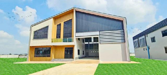 ให้เช่า-ขายโกดัง Factory 500 ตร.ม. รร.บ้านนราภิรมย์ 1.9 กม.พร้อมสำนักงาน 2 ชั้น 3 น้ำ ตลาดนัดวัดนราภิรมย์ 5.6 กม. นราภิรมย์-บางเลน