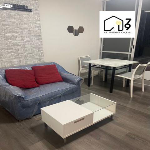 ปล่อยเช่า D Condo นครระยอง ชั้น8 พร้อมเฟอร์นิเจอร์ครบ วิวสระว่ายน้ำ