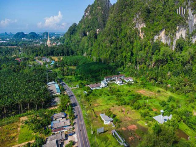 ขายที่ดิน 15 แปลง 5-2-86.9 ไร่ ถนนวิวสวยสุดในเมืองกระบี่ สายกบ.6017 โพธิ์เรียง-วัดถ้ำเสือ กระบี่น้อย