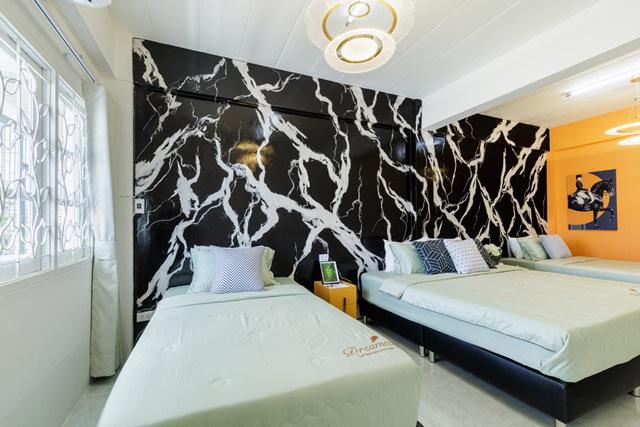 Airbnb mrtสามยอด 199 เมตร เยาวราช 1.1 กม. บนถนนเจริญกรุง อาคารพาณิชย์ 4 ชั้น 4นอน 4น้ำ ให้เช่ากิจการห้องพักรายวัน Guesthouse