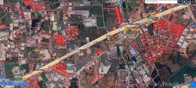 ขายที่ดินใกล้ตลาดสดเมืองใหม่-เซ็นทรัลมหาชัย เนื้อที่ 546 ตารางวา ผังเมืองสีชมพู
