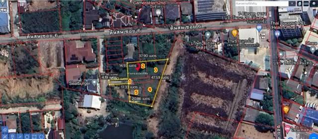 ขายที่ดินเปล่าปากเกร็ด ซ.ต้นสน 6 ซ.แจ้งวัฒนะ-ปากเกร็ด 20 ใกล้รถไฟฟ้าสถานีเลี่ยงเมืองปากเกร็ด MRT สายสีชมพู