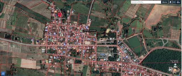 ขายที่ดินเปล่าถมแล้วบ้านดุงอุดร ติดทางสาธารณะถนนคอนกรีตกว้าง 8 ม.
