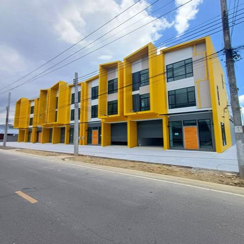 ให้เช่าโกดังและออฟฟิศหลังมุม450 ตร.มสร้างใหม่ย่านบางใหญ่ นนทบุรี ซอยกัตนา บางม่วง ไฟฟ้า3เฟส30แอมป์
