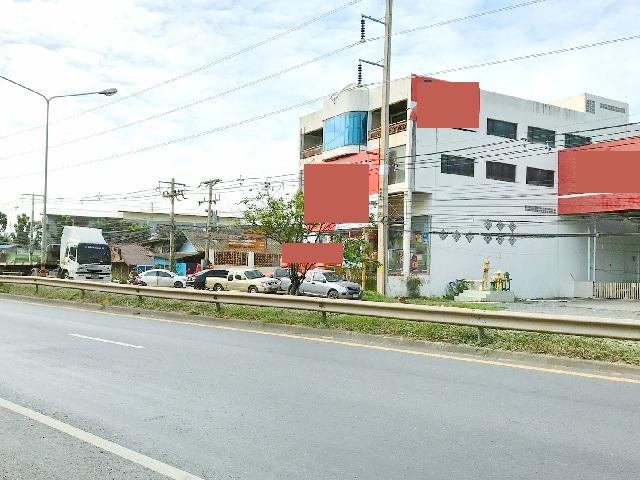 ตลาดหินกอง 2.7 กม.ให้เช่า-ขายอาคารพาณิชย์ 3 ชั้นขนาดใหญ่ ทำเลเด่น ติดถนนใหญ่ 481 ตร.วา.1,924 ตร.ม.โครงสร้างแข็งแรง 