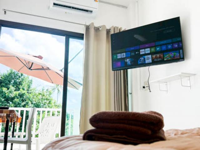 Cozy Apartment  Convenient 1BR Room for Rent in the Heart of Bophut, Koh Samui Fully furnished