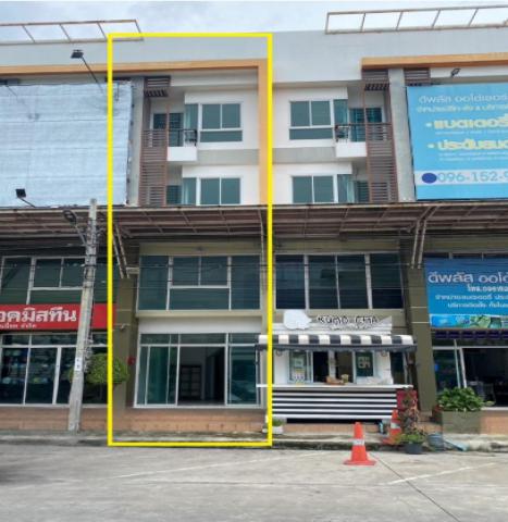 ขายหรือให้เช่าอาคารพาณิชย์ 4 ชั้น ใกล้รถไฟฟ้าแยกราษฎร์พัฒนา (เเยกมิสทีน)