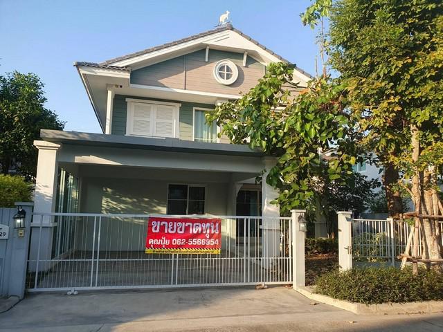 ขายขาดทุนบ้านเดี่ยว2ชั้น หมู่บ้านสีวลี อยุธยา2 (เกาะเรียน) ส่วนกลางมีสระว่ายน้ำ, ฟิตเนต