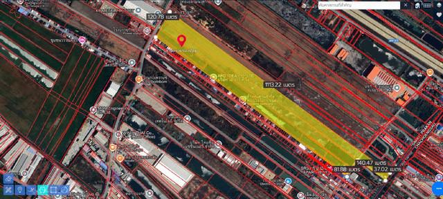ขาย ที่ดิน 77 ไร่ บางบ่อ สมุทรปราการ ผังสีม่วง แปลงใหญ่ ราคาดี ติดถนน 2 ด้าน ใกล้นิคมเวลโกรล และนิคมใหม่ อารยะ ย่านบางบ่อ 