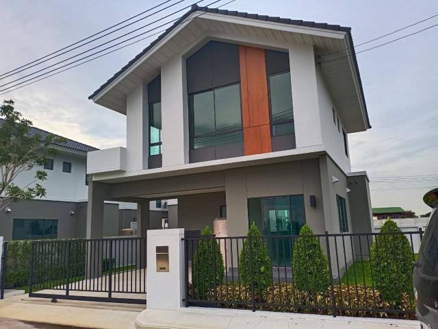 BH2933 ขาย/ให้เช่า บ้านเดี่ยวติดทะเลสาบ หมู่บ้าน Perfect Park ราชพฤกษ์-ปทุมธานี ใกล้โรงเรียนสารสาสน์