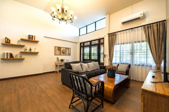 ขายบ้านชั้นเดียว 2 หลัง อ.สารภี เชียงใหม่ ตกแต่งสวยพร้อมอยู่