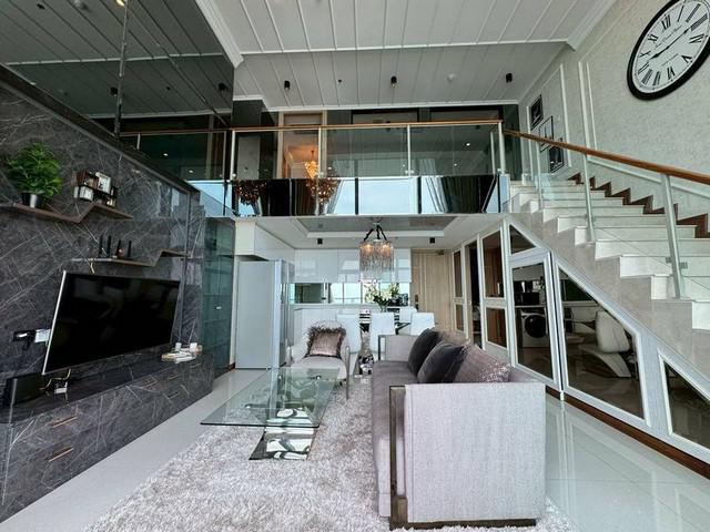 ห้องดูเพล็กซ์ ตกแต่งหรู วิวทะล พร้อมอยู่ เดอะริเวียล่า จอมเทียน พัทยา TP-C1363