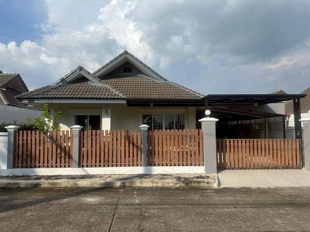 บ้านเดี่ยวชั้นเดียว รีโนเวทใหม่ ในโครงการ สมหวังพร็อพเพอร์ตี้ หางดง 