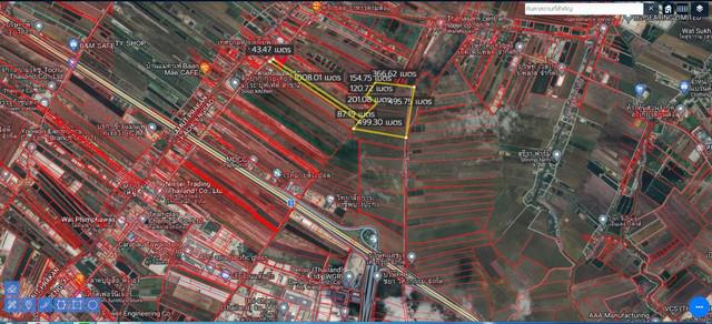 ขายที่ดินเปล่าบางปะกงฉะเชิงเทรา ติดถนนทางหลวง พื้นที่สีส้มจุดรับรองการพัฒนาเมือง